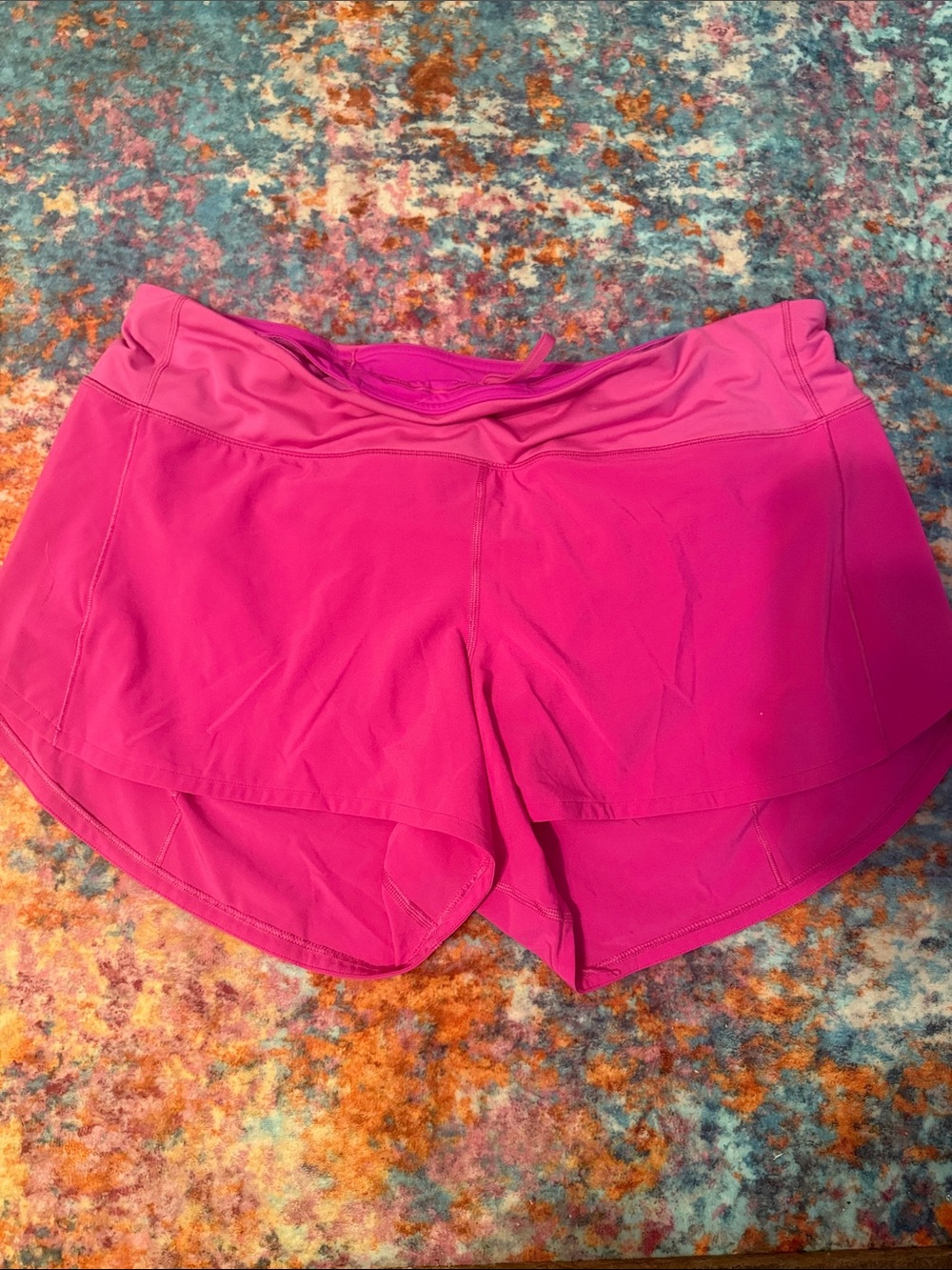 lululemon athletica Women's Pink Running Shorts